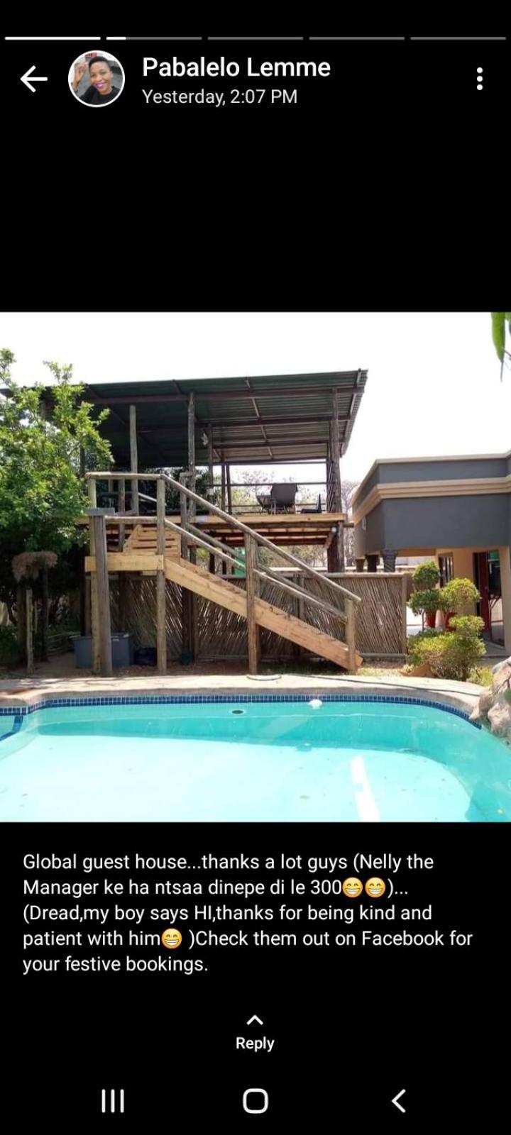 Global Guest House Kasane Ngoại thất bức ảnh